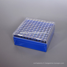 PC Cryo Freezer Box 100 puits pour tube cryogénique de 2 ml